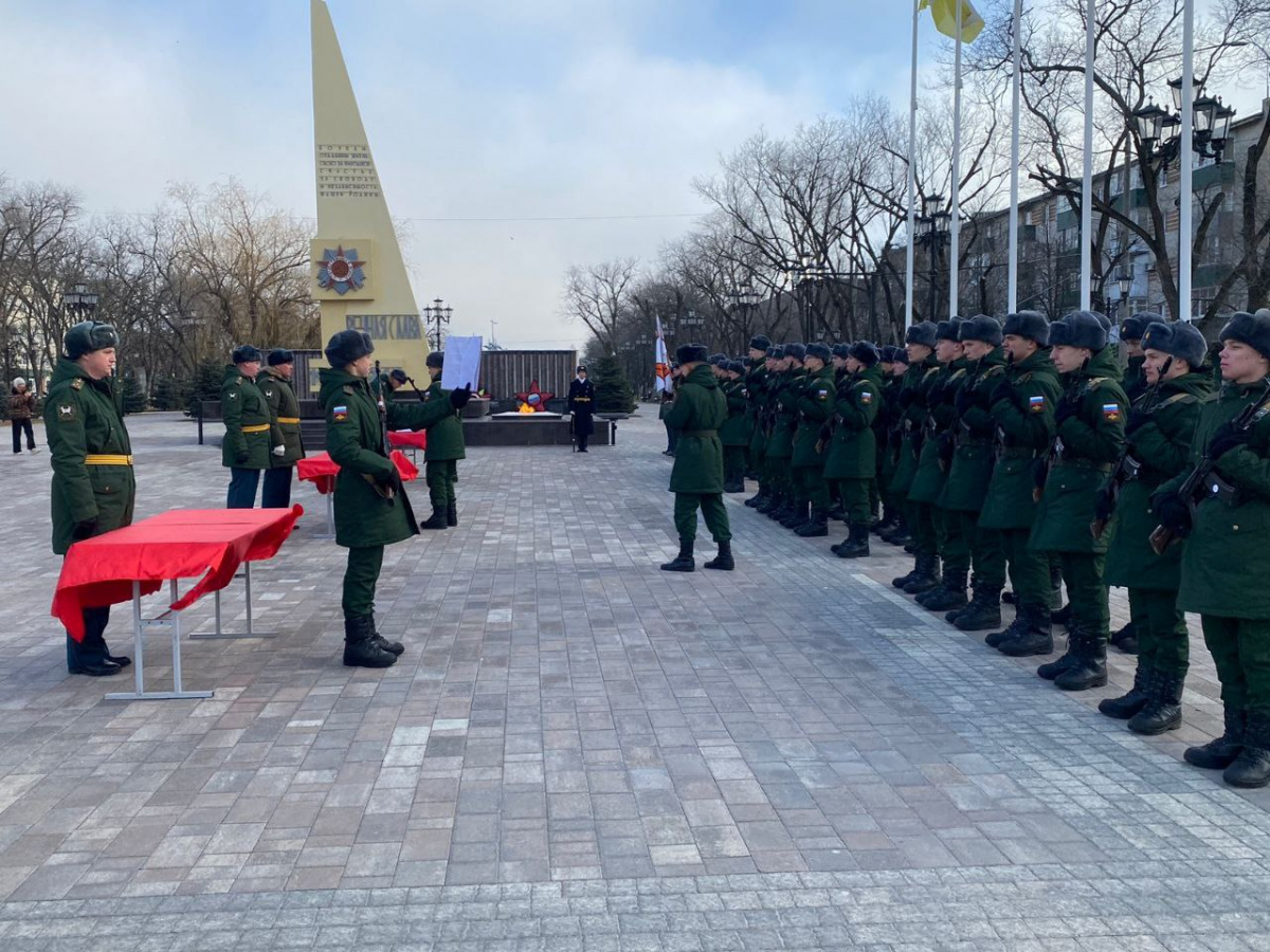 В Невинномысске военную присягу приняли 38 солдат срочной службы | Nevworker