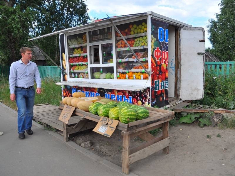 Продам овощной ларек привезли